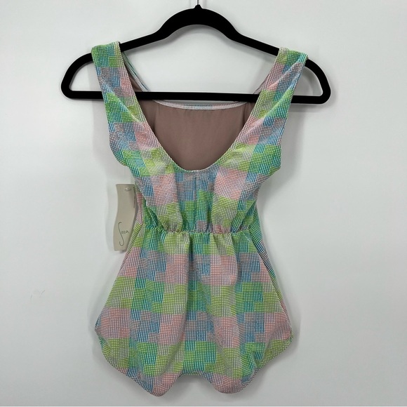 NWT Seea Swimwear Tofino One Piece Amos Swim Size XS Princess Cut Bikini - Picture 8 of 12